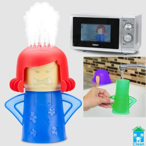 AngryMama™ - Nettoyeur à vapeur de micro-ondes - Keep House Clean