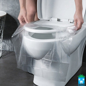 WCPublic-Clean™ - Housse de toilette jetable antibactérienne - Keep House Clean