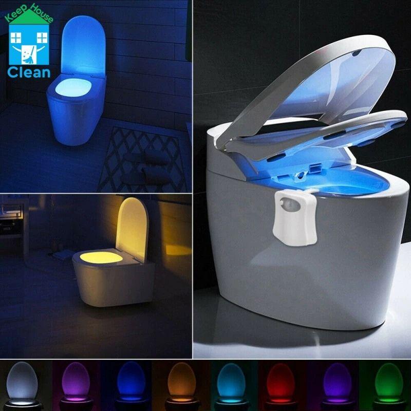 LED-WC™- Lampe pour cuvette de toilette avec capteur de mouvements - Keep House Clean